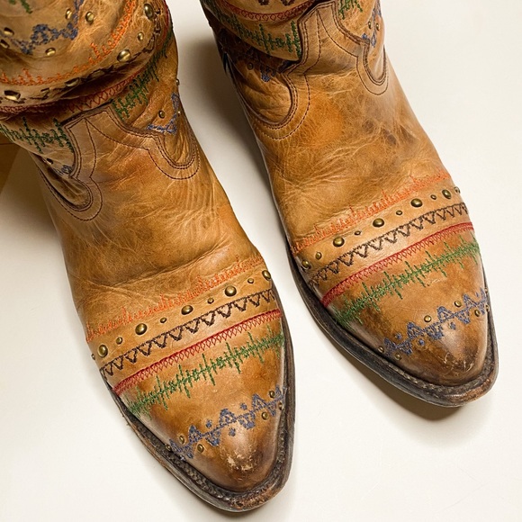 Old Gringo Embroidered Cowboy Boots - Picture 3 of 5